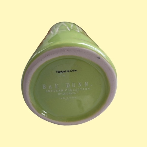 Rae Dunn pottery flower vase - Picture 3 of 3